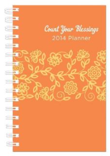 Count Your Blessings 2014 Planner   Orange Cover (Calendar) Today $5