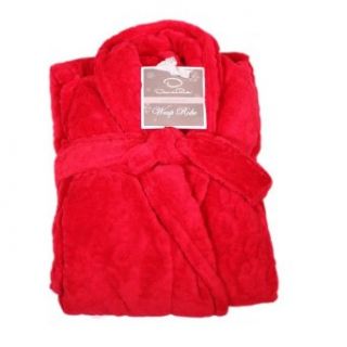 Oscar de la Renta Womens Plush Wrap Robe (Large/XL (12 16