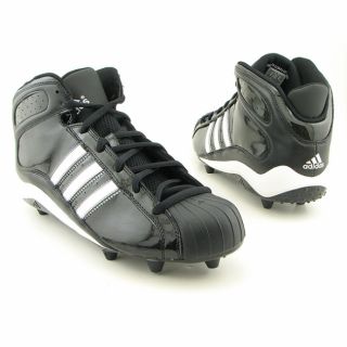 Black Pro Color Mid D Football Cleats (Size 13)
