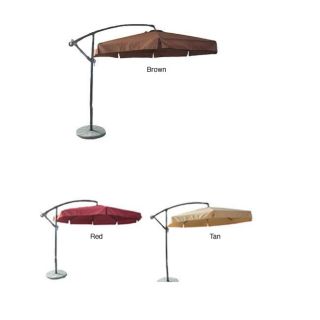 Offset 10 foot Umbrella with Sand Base