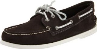 com Sperry Top Sider A/O 2 Eye Suede New Boat Shoes Gray Mens Shoes