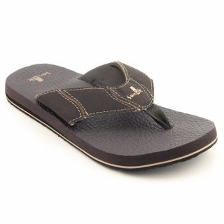 Line Brown Flip Flop Open Toe Sandal Shoes (Size 11)
