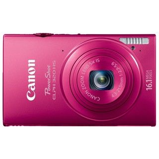 Canon PowerShot ELPH 320HS 16.1MP Pink Digital Camera
