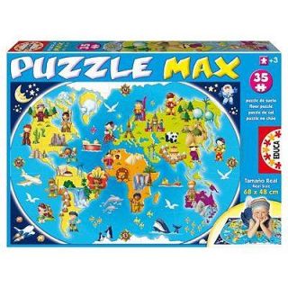 35 pièces   Ma première mappemonde   Achat / Vente PUZZLE Puzzle 35