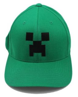 Creeper   Minecraft Baseball Cap: Large XL   Green