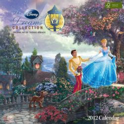 Thomas Kinkade Disney Collection 2012 Calendar (Mixed media product