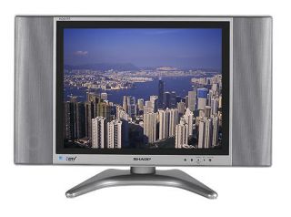 Sharp LC 20B6U S 20 inch LCD Flat Panel TV (Silver)