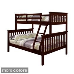 Mission Twin / Full Bunk Bed in Cappuccino Today: $589.99