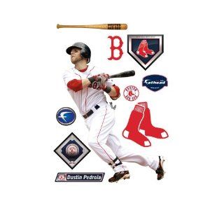 MLB Boston Red Sox Dustin Pedroia Wall Decal: Sports