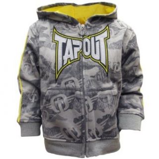 TapouT Boy Digi Grey Hoodie Sweatshirt Age 4 7 Clothing
