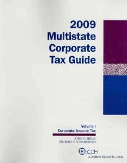 Multistate Corporate Tax Guide 2009 (Paperback)