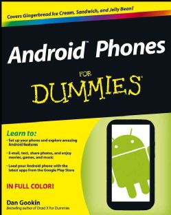 Android Phones for Dummies (Paperback) Today: $16.85