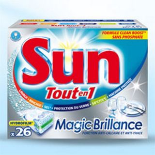 SUN Tablettes Tout en 1 Magic Brillance 26 Doses   Achat / Vente