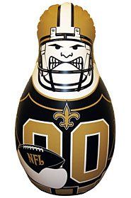 New Orleans Saints Tackle Buddy Durable Vinyl And Sand