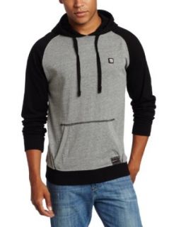 Southpole Mens Basic Color Blocked Pullover Hoodie, Dark