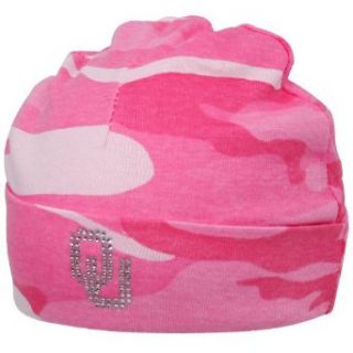 NCAA Oklahoma Sooners Newborn Pink Camo Rhinestone Knit