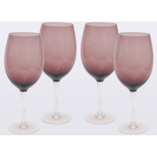 Certified International Amethyst 20 oz White Wine Glasses (Set of 8
