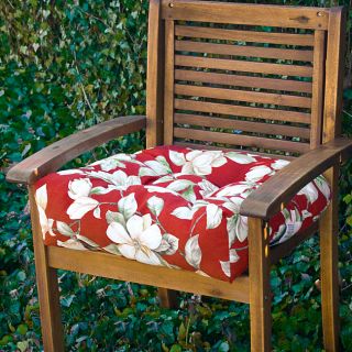 Outdoor Palazzo Floral 20 inch Chair Cushion