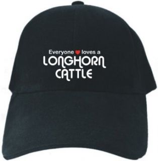 Caps Black  Everyones Loves Longhorn Cattle  Animals