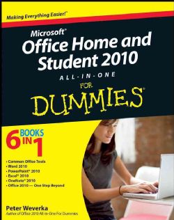 Office Home and Student 2010 All in One for Dummies (Paperback