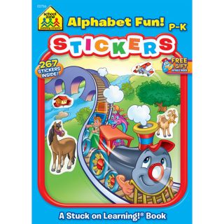 Alphabet Fun Stickers A Stuck on Learning Workbook Today $11.49
