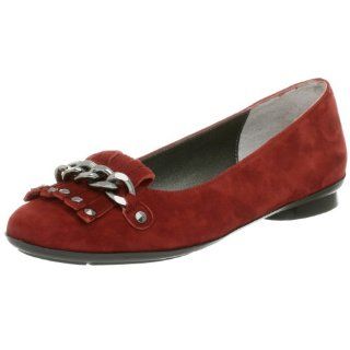 VANELi Womens Deluxe Kiltie Flat,Red,7 N US Shoes