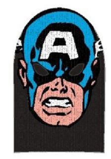 Captain America Mens Ski Mask Clothing