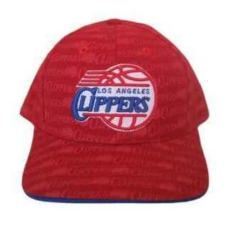 NBA Los Angeles Clippers Snapback Hat Cap   Red: Sports