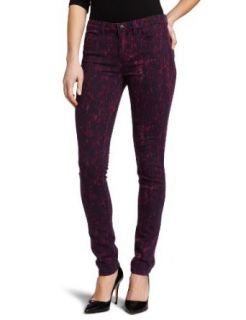Calvin Klein Jeans Womens Knit Lace Print Ultimate Skinny