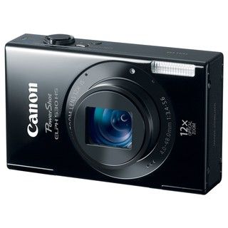 Canon PowerShot ELPH 530 HS 10MP Black Digital Camera