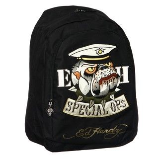 Ed Hardy Josh Special Ops Bulldog 17 inch Backpack