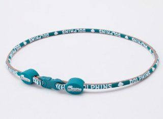 Miami Dolphins Titanium Sport Necklace