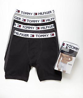 Tommy Hilfiger 4 Pack Athletic Boxer Brief 09T0406