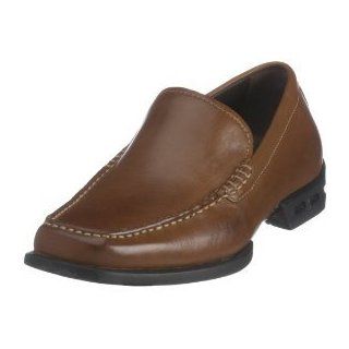  Rockport Mens Cayetano Leather Slipon Loafer (8M Bourbon) Shoes
