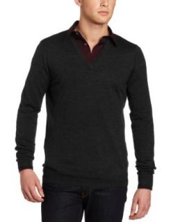 Ben Sherman Mens Plectrum Basic V Neck Sweater Clothing