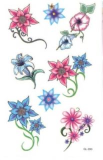Graceful Flowers Temporary Tattoo #59: Clothing