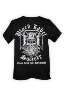 Black Label Society Viking T Shirt: Clothing