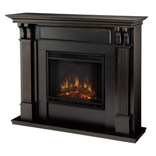 Ashley Blackwash Electric Fireplace By Real Flame