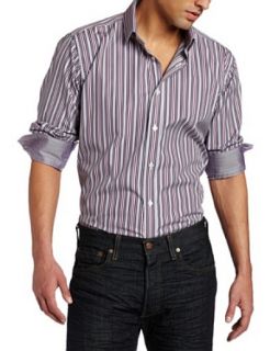 Shirt By Shirt Mens Striped Shirt: Clothing