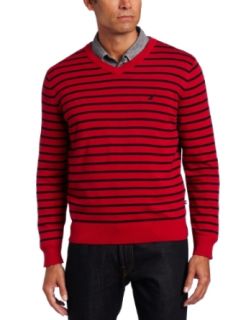 Nautica Mens V Neck Sweater Clothing