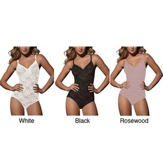 Bali By Hanes Womens Lace N Smooth Body Briefer