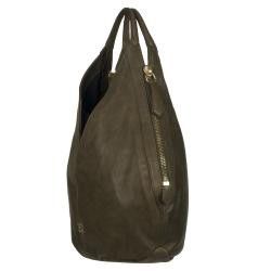 Givenchy Medium Tinhan Green Leather Hobo Bag