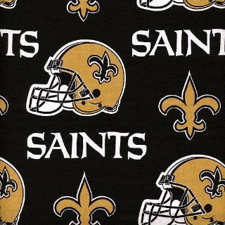 NFL New Orleans Saints Cotton Helmet Print Fabric: Sports