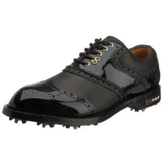 com Stuburt Mens DCC Classic Golf Shoe,Black Patent,11.5 M US Shoes