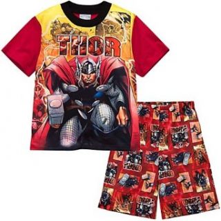 Thor Boys (6 12) Short 2 Piece Pajama Set Clothing