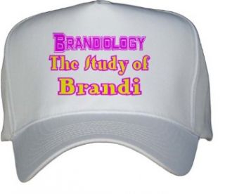 Brandiology The Study of Brandi White Hat / Baseball Cap
