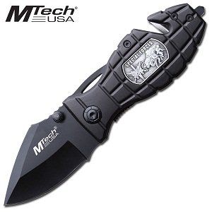 Mini Special Forces Grenade Rescue Knife Mtech 440