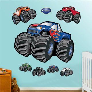 Monster Trucks Wall Graphic: Sports & Outdoors