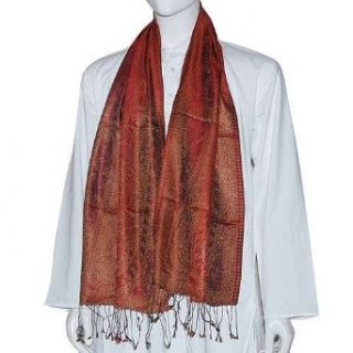 Brocade Silk Dad Gifts Idea Scarves Wholesale 14 X 64 Inches Clothing