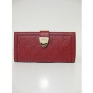 Gucci Wallets Red Guccissima women 231837 Clothing